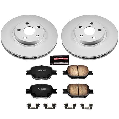 PowerStop Z17 Evolution Plus GEOMET Coated Brake Kits - CRK2313