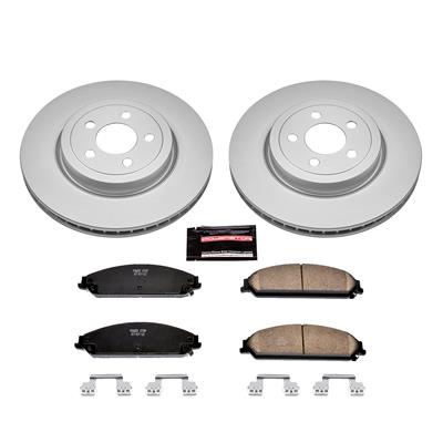 PowerStop Z17 Evolution Plus GEOMET Coated Brake Kits - CRK2560