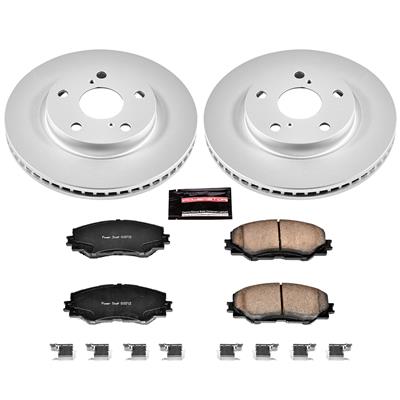 PowerStop Z17 Evolution Plus GEOMET Coated Brake Kits - CRK258