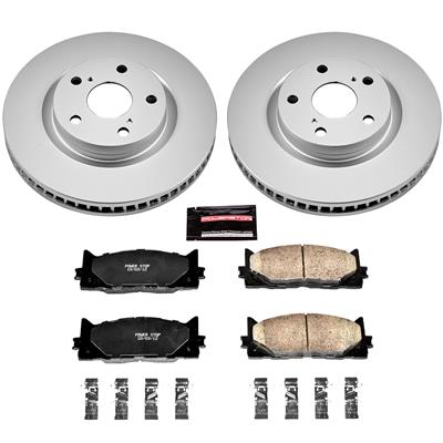 PowerStop Z17 Evolution Plus GEOMET Coated Brake Kits - CRK3053