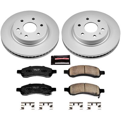 PowerStop Z17 Evolution Plus GEOMET Coated Brake Kits - CRK4657