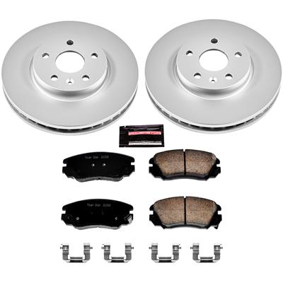 PowerStop Z17 Evolution Plus GEOMET Coated Brake Kits - CRK5334