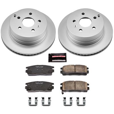 PowerStop Z17 Evolution Plus GEOMET Coated Brake Kits - CRK5558