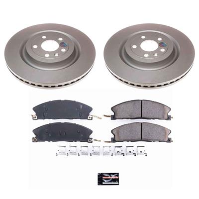 PowerStop Z17 Evolution Plus GEOMET Coated Brake Kits - CRK6374