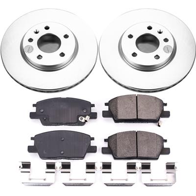 PowerStop Z17 Evolution Plus GEOMET Coated Brake Kits - CRK7400