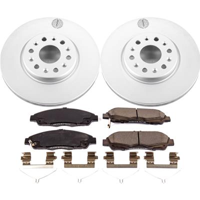 PowerStop Z17 Evolution Plus GEOMET Coated Brake Kits - CRK7409
