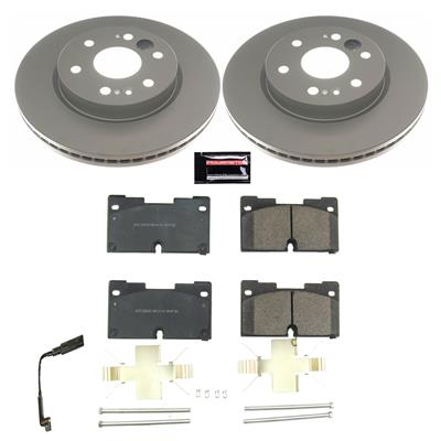 PowerStop Z17 Evolution Plus GEOMET Coated Brake Kits - CRK8172