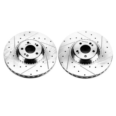 PowerStop Evolution Drilled and Slotted Rotors - EBR1601XPR