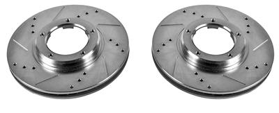 PowerStop Evolution Drilled and Slotted Rotors - JBR790XPR
