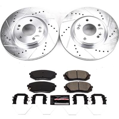 PowerStop Z23 Evolution Sport Brake Upgrade Kits - K8011