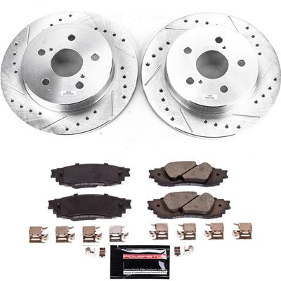 PowerStop Z23 Evolution Sport Brake Upgrade Kits - K8333