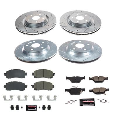 PowerStop Z23 Evolution Sport Brake Upgrade Kits - K8521