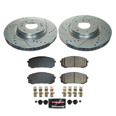 PowerStop Z23 Evolution Sport Brake Upgrade Kits - K8752