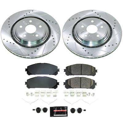 PowerStop Z23 Evolution Sport Brake Upgrade Kits - K8753