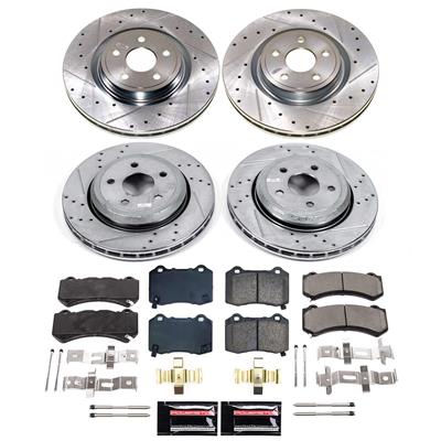 PowerStop Z23 Evolution Sport Brake Upgrade Kits - K8903