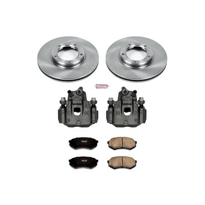 PowerStop Z17 Evolution Plus Stock Replacement Brake Kits with Calipers - KCOE1232