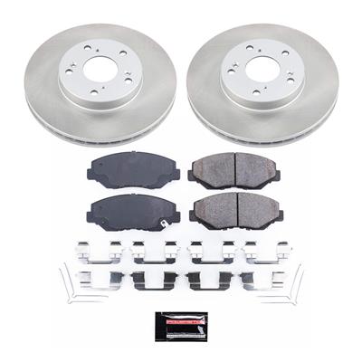 PowerStop Z17 Evolution Plus Semi-Coated Rotor Brake Kits - SC1043