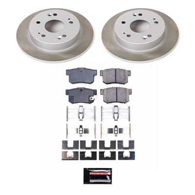 PowerStop Z17 Evolution Plus Semi-Coated Rotor Brake Kits - SC1243