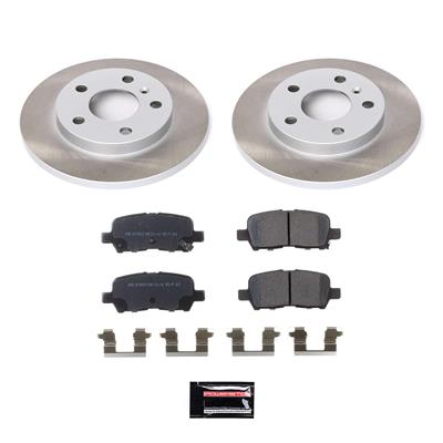 PowerStop Z17 Evolution Plus Semi-Coated Rotor Brake Kits - SC1602