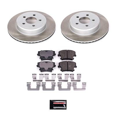 PowerStop Z17 Evolution Plus Semi-Coated Rotor Brake Kits - SC1720