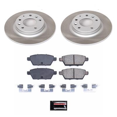 PowerStop Z17 Evolution Plus Semi-Coated Rotor Brake Kits - SC2450