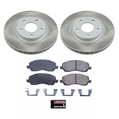 PowerStop Z17 Evolution Plus Semi-Coated Rotor Brake Kits - SC3032