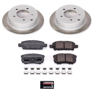 PowerStop Z17 Evolution Plus Semi-Coated Rotor Brake Kits - SC3033