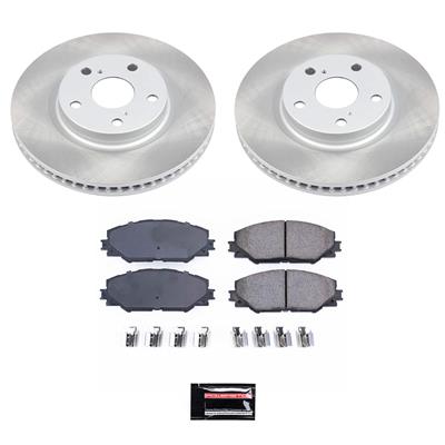 PowerStop Z17 Evolution Plus Semi-Coated Rotor Brake Kits - SC3054