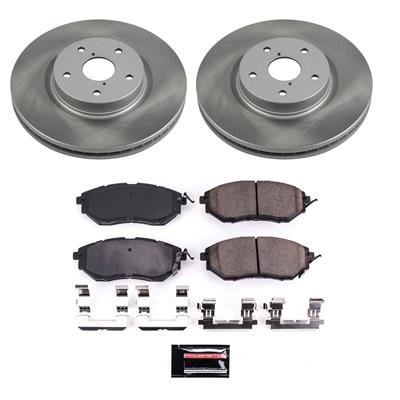 PowerStop Z17 Evolution Plus Semi-Coated Rotor Brake Kits - SC4603
