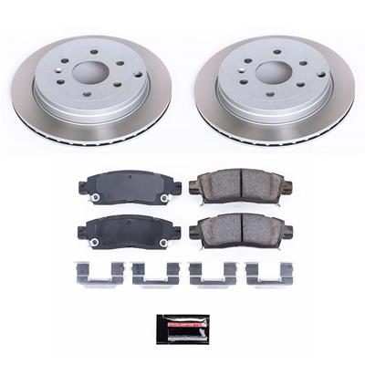 PowerStop Z17 Evolution Plus Semi-Coated Rotor Brake Kits - SC5262