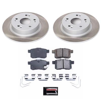 PowerStop Z17 Evolution Plus Semi-Coated Rotor Brake Kits - SC5368