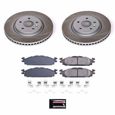 PowerStop Z17 Evolution Plus Semi-Coated Rotor Brake Kits - SC5583