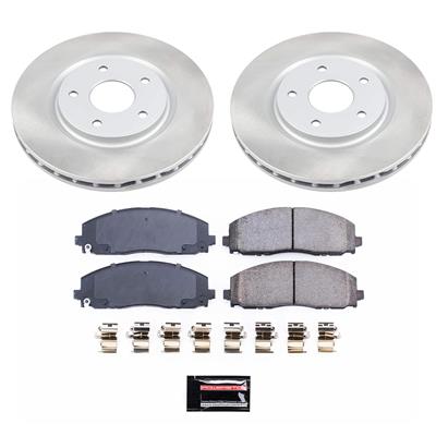 PowerStop Z17 Evolution Plus Semi-Coated Rotor Brake Kits - SC5959
