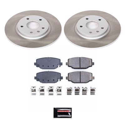 PowerStop Z17 Evolution Plus Semi-Coated Rotor Brake Kits - SC5961