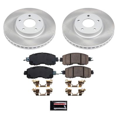 PowerStop Z17 Evolution Plus Semi-Coated Rotor Brake Kits - SC6494