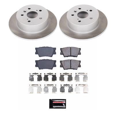 PowerStop Z17 Evolution Plus Semi-Coated Rotor Brake Kits - SC6520