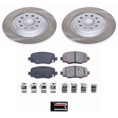 PowerStop Z17 Evolution Plus Semi-Coated Rotor Brake Kits - SC6542