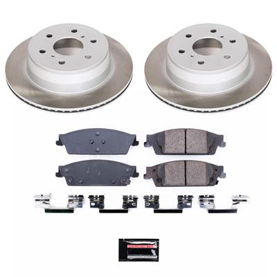PowerStop Z17 Evolution Plus Semi-Coated Rotor Brake Kits - SC6562