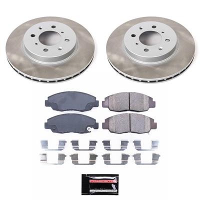 PowerStop Z17 Evolution Plus Semi-Coated Rotor Brake Kits - SC690