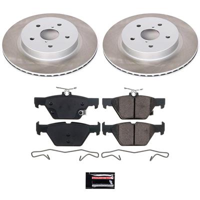 PowerStop Z17 Evolution Plus Semi-Coated Rotor Brake Kits - SC7039
