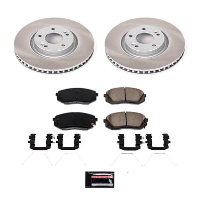 PowerStop Z17 Evolution Plus Semi-Coated Rotor Brake Kits - SC7509