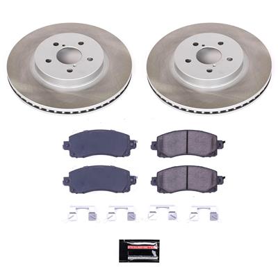 PowerStop Z17 Evolution Plus Semi-Coated Rotor Brake Kits - SC7892