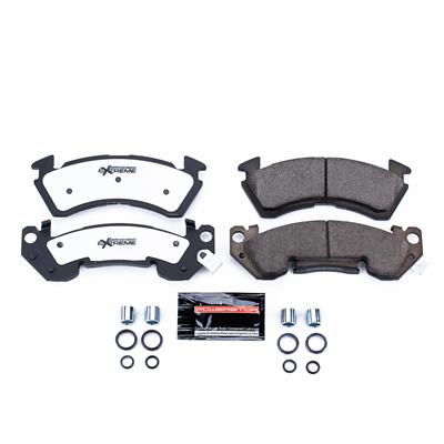 PowerStop Z26 Street Warrior Brake Pads and Hardware Kits - Z26614