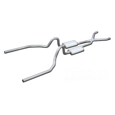 Pypes Race Pro Dual Exhaust Systems - SFM03R