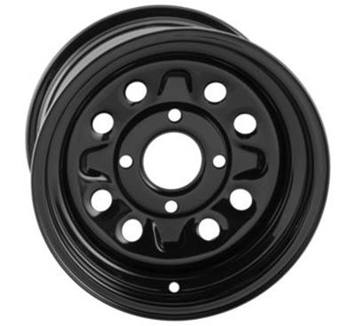 Quadboss Steely Gloss Black Wheels - 608491