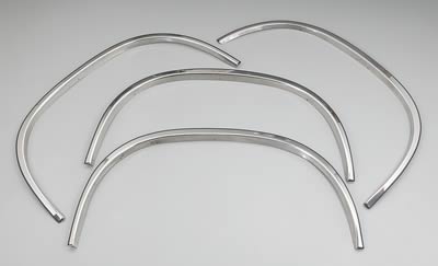 QMI Stainless Steel Custom Fender Trim Kits - 145004