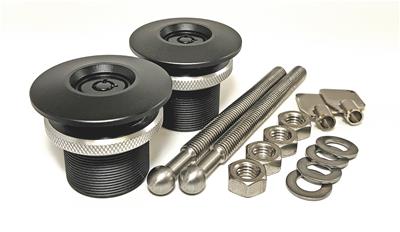 Quik-Latch Products Low-Profile Locking Hood Pin Systems - QL38LLPBP