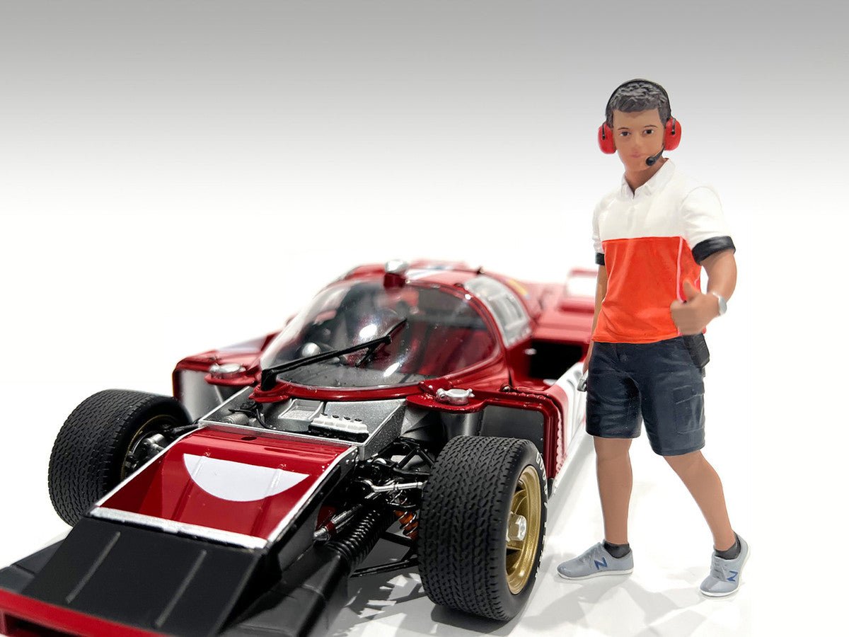 "Race Crew" Figure #2 for 1/24 Scale Models by American Diorama free shipping USA