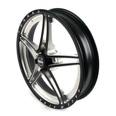 Race Star 63 Pro Forged Black Anodized Machined Wheels - 6373547202B