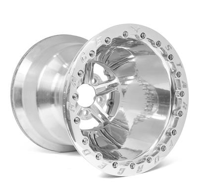 Race Star 63 Pro Forged Double Beadlock Polished Wheels - 63514472021P